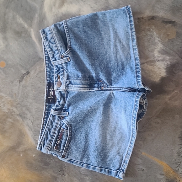 Vintage L.E.I. Denim Jean High Rise Shorts Women' 7 - Picture 1 of 7
